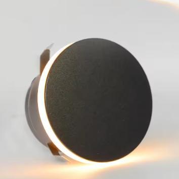 Ronde LED Inbouw Traplamp 3W IP65 Binnen Buiten, Verzenden, Nieuw