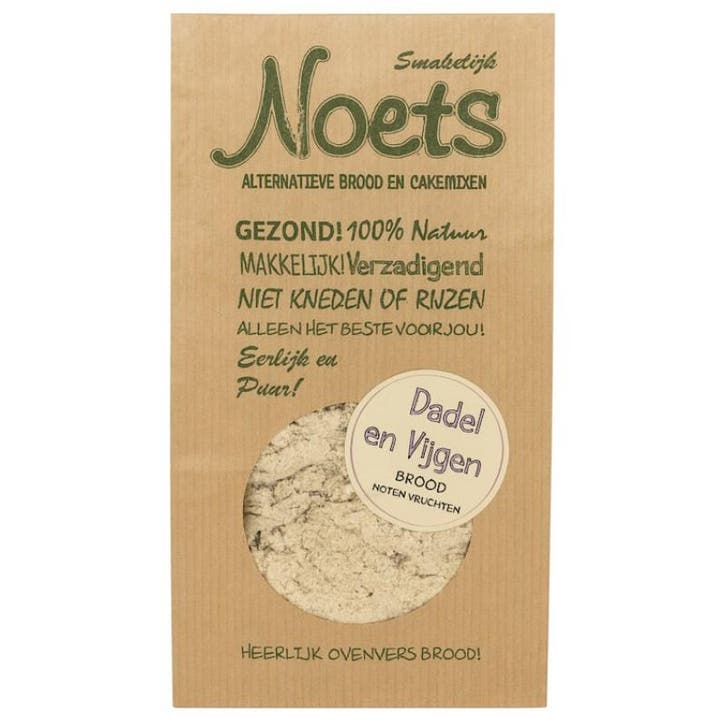 Broodmix Dadel Vijgen 500gram - Noets, Diversen, Levensmiddelen, Ophalen of Verzenden
