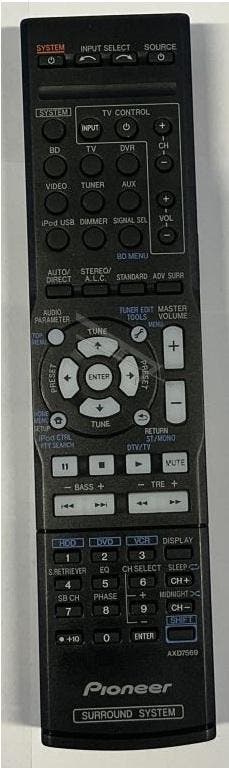 Afstandsbediening Pioneer axd7569, Audio, Tv en Foto, Afstandsbedieningen, Origineel, Nieuw, Ophalen of Verzenden