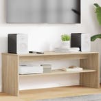 vidaXL TV-kast Sonoma Eiken 100 x 35 x 40 cm Bewerkt hout, Huis en Inrichting, Minder dan 50 cm, Verzenden, Nieuw, Minder dan 100 cm
