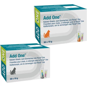 Ast-farma-dechra Add One - Zalm - 30 x 10 gr, Dieren en Toebehoren, Verzenden, Nieuw