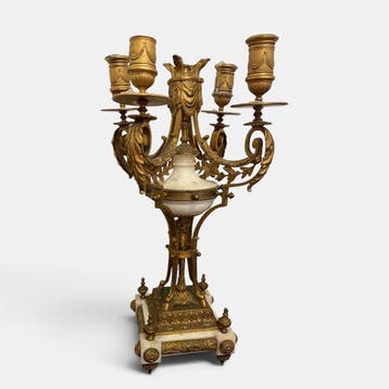 Kandelaber - Verguld brons - Lodewijk XVI 1860-1880