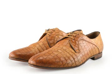 Greve Veterschoenen in maat 42½ Cognac, Overige kleuren, Verzenden, Zo goed als nieuw, Greve