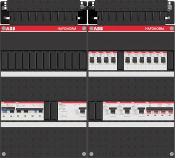 ABB Hafonorm PV-EV-WP-Groepenkast | HS 40A - 4 x ALS 63A, Ophalen of Verzenden, Nieuw, Groepenkast