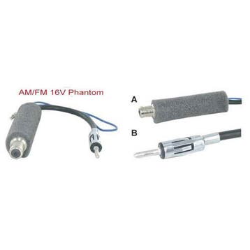 AM/FM 16V Phantom antenne adapter, Verzenden