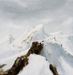 Matthieu van Riel - The Alps Winter, Antiek en Kunst