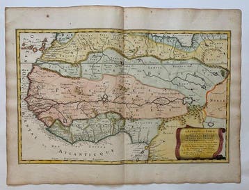 Afrika - Noordwest-Afrika; N. Sanson/ P. Mariette -, Nieuw