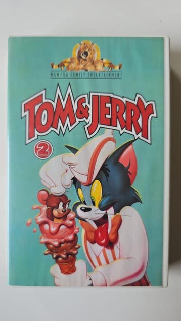 TOM & JERRY VOLUME 2 (VHS), Cd's en Dvd's, Verzenden, Gebruikt