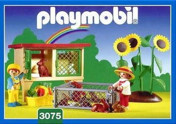 Playmobil Konijnenhok – 3075 (Nieuw), Verzenden, Nieuw
