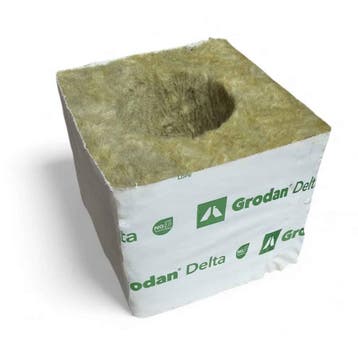 Grodan Startblok, groot gat, 38 mm (per stuk), Tuin en Terras, Ophalen of Verzenden