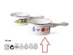 Steelpan - Ø16 cm - geglazuurd - alle warmtebronnen - mod.., Huis en Inrichting, Keuken | Potten en Pannen, Verzenden, Nieuw