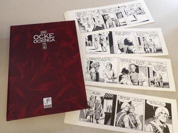 Ocke Ockinga deel 4 Luxe linnen hc + 4 originele stroken -, Nieuw