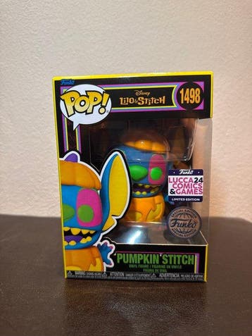 Funko - Funko Pop - Stitch Pumpkin 1498 Limited Edition, Antiek en Kunst