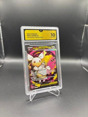 Pokémon - 1 Graded card - Mega Audino ex 253 Ascended Heroes, Nieuw