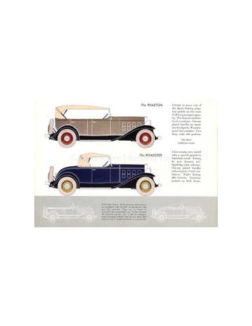 1932 CHEVROLET SIX PROGRAMMA BROCHURE ENGELS (VS), Boeken, Nieuw, Chevrolet, Author