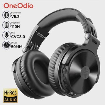 Oneodio Pro-C Draadloze Over-Ear Koptelefoon met Microfoon -, Antiek en Kunst, Verzenden