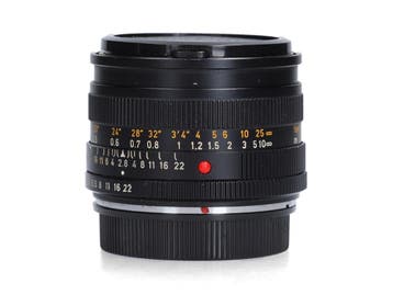 Leica Elmarit-R 35mm f/2.8 - 1 jaar garantie, Ophalen of Verzenden, Zo goed als nieuw, Leica
