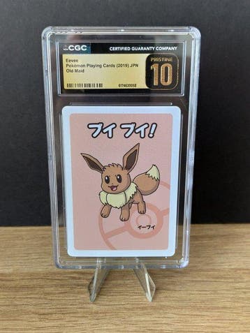 Pokémon Graded card - Old Maid - Eevee - CGC Pristine 10, Nieuw