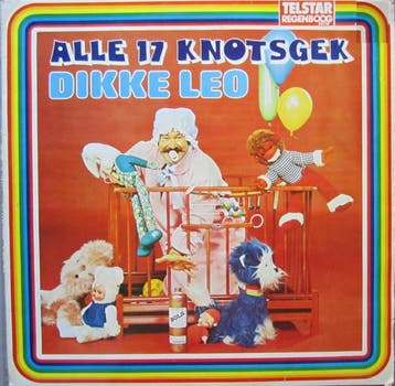 LP gebruikt - Dikke Leo - Alle 17 Knotsgek, Cd's en Dvd's, Verzenden, Zo goed als nieuw, Overige formaten