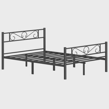 Stijlvol Metalen Bed 140x200 cm - Duurzaam en Elegant Bedfra, Verzenden, Nieuw