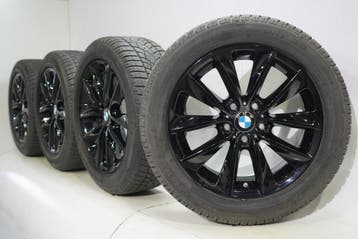 BMW X3 X4 F25 F26 307 18 inch velgen Dunlop Runflat Winterba, 18 inch, Gebruikt, Velg(en), Winterbanden