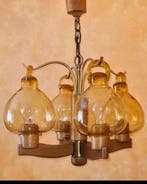 Kroonluchter - Mid-Century Modern hanglamp – 4-lichts –, Antiek en Kunst