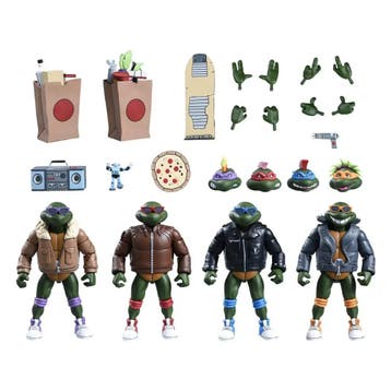Teenage Mutant Ninja Turtles (Cartoon) Action Figures 4-Pack, Ophalen of Verzenden, Nieuw
