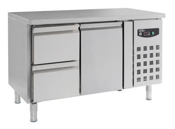 Combisteel Koelwerkbank | 282L | 1 Deur 1/1 GN + 2 Laden | +, Witgoed en Apparatuur, Ophalen of Verzenden, Nieuw