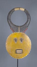 prachtig masker Kplé Kplé - Baule - Ivoorkust (Zonder, Antiek en Kunst, Kunst | Niet-Westerse kunst