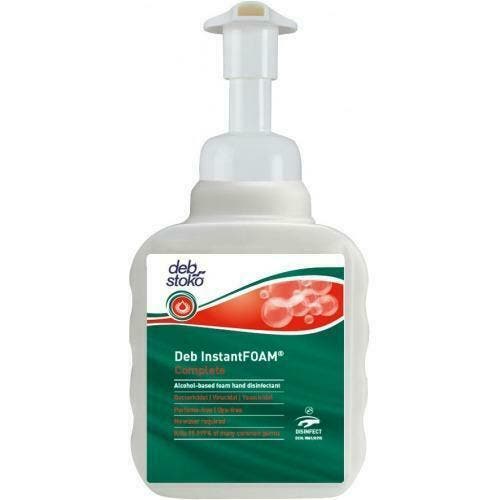 DEB Instantfoam 400ml pompfles officiële desinfectie, Huis en Inrichting, Schoonmaakartikelen, Overige typen, Ophalen of Verzenden
