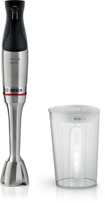 Bosch Serie 6 MSM6M810 - ErgoMaster Staafmixer - 1200W - RVS, Witgoed en Apparatuur, Ophalen of Verzenden, Zo goed als nieuw