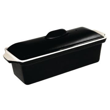 Vogue paté- en terrinevorm zwart 1,7L, Verzenden, Nieuw