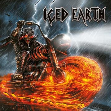 lp nieuw - iced earth - HELLRIDER (nieuw), Verzenden, Zo goed als nieuw, Overige formaten
