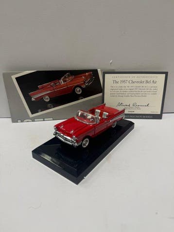 Franklin Mint 1:43 - Modelauto - 1957 Chevrolet Bel Air, Nieuw