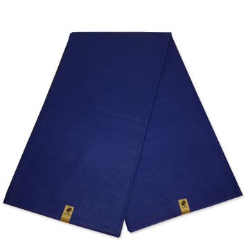 Blauwe Stof egaal - Blauwe effen kleur - 100% katoen - 1 yar, Ophalen of Verzenden, Nieuw
