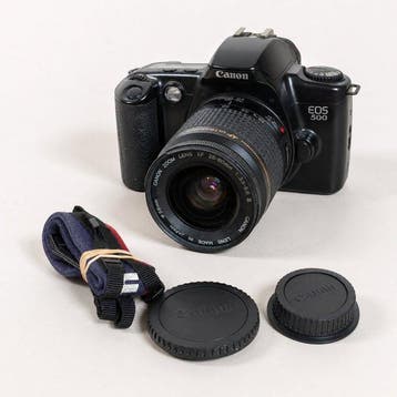Canon EOS 500 + EF 28–80mm Ultrasonic Analoge camera, Nieuw