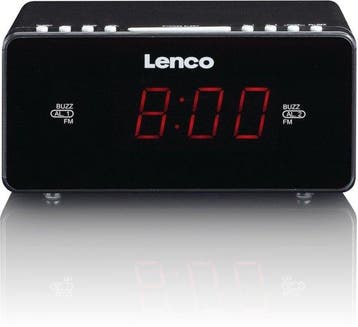 Lenco CR-510 - Wekkerradio - Zwart, Verzenden, Nieuw