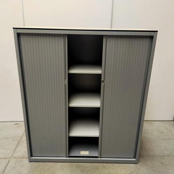Mibra extra diepe metalen roldeurkast - 147x125x50 cm, Ophalen of Verzenden, Nieuw