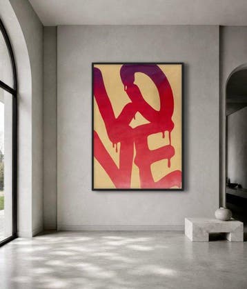 LEO VAREK - VANDAL LOVE - XXL, Antiek en Kunst, Kunst | Schilderijen | Modern