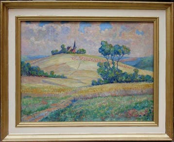 René Mendès-France (1888-1985) - Landscape in French