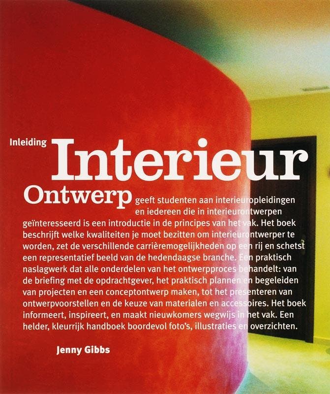 Inleiding Interieurontwerp 9789063691080, Boeken, Wetenschap, Zo goed als nieuw, Verzenden