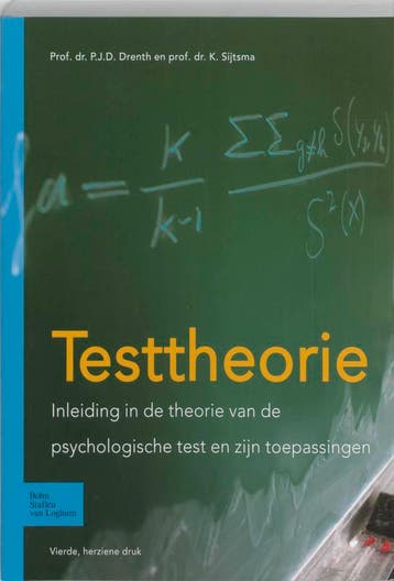 Testtheorie - P.J.D. Drenth 9789031347476, Boeken, Verzenden, Gelezen, P.J.D. Drenth