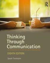 Thinking Through Communication 9781138233904, Verzenden, Zo goed als nieuw