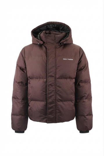 Daily Paper Jas in maat M Bruin, Kleding | Heren, Jassen | Winter, Verzenden, Zo goed als nieuw, Bruin, Daily Paper