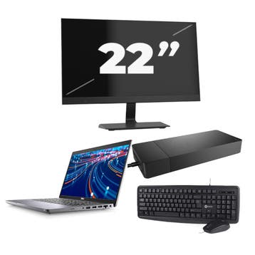 Dell Latitude 5420 -   i3-11e 8GB  - 256GB  + 1x 22 inch, Qwerty, Verzenden, Refurbished, 14 inch