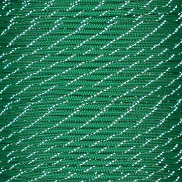 Rol 100 meter - Groen Reflecterend Paracord 550 - #54, Ophalen of Verzenden, Nieuw, Draad