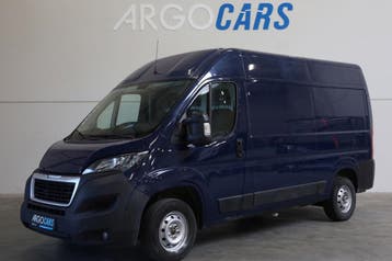 Peugeot Boxer 2.0 BlueHDI L2/H2 Premium 163PK CAMERA PDC CRU, Stof, Gebruikt, Euro 6, Blauw