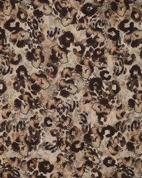 Viscose/Polyester Panter Beige, Nieuw, Beige