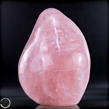 Natuurlijke rozenkwarts vrijvorm – harmonische rosé tinten