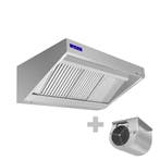GGM Gastro | Wandafzuigkap met motor - 1600mm - met |, Wandschouwkap, Verzenden, Nieuw, Inbouw